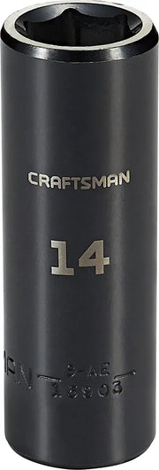 View of CRAFTSMAN Sockets: Impact on white background