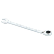 A CRAFTSMAN ratcheting combination wrench, featuring an open end on one side and a ratcheting box end on the other, displayed against a white background.